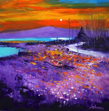 Daybreak over Aros Isle of Mull 24x24
